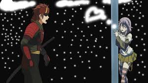 Anime vamire with sword drawing. Sword Art Online And Rosario Vampire By Devilslunacy On Deviantart
