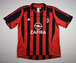 Ac milan vs juventus 2005 goals, fight and angry moments. 2005 06 Ac Milan Shirt Xl Football Soccer European Clubs Italian Clubs Ac Milan Classic Shirts Com