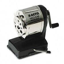 Okay So Not A Toy But One Of The Best Gifts We Got This Year Now The Color Pencils Will Never Be Dull Again X Acto Pencil Sharpener Vacuums