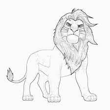 Keep reading for my favorite list of books and printable coloring pages to color! Misscintunn Grown Up Simba Coloring Pages