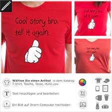 Witzige Spruche T Shirt Gestalten Thumbs Up Design Fur T Shirt Druck