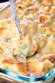 Chicken Pot Pie Casserole With Biscuits Alyona S Cooking Recipe Chicken Pot Pie Recipes Recipes Easy Chicken Pot Pie