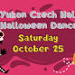 Czech Hall Halloween Dance event image