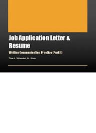 Ada beberapa trik yang bisa kamu terapkan saat membuatnya. 9 Contoh Application Letter Cv Bahasa In