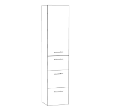 Für die gewählten filter haben wir derzeit leider nichts im angebot. Marlin Bad 3250 Bad Hochschrank 40 Cm Breit Htaaa4 Badmobel 1