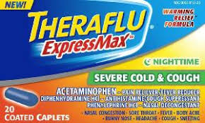 Since you're taking this with water, it can help you stay hydrated. Theraflu Expressmax Nighttime Severe Cold Cough Interactions Drugs Com Interactions Checker