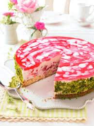 Rhabarber Erdbeer Torte Rezept Erdbeer Torte Kuchen Und Torten Lecker Backen