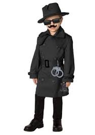 Spy Kids Secret Agent Detective Costume For Kids How Fun Would It Be To Create A Bunch Of Different Mustaches Spy Kids Costume Kids Costumes Detective Costume