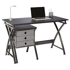 Brenton Studio X Cross Desk And File Set 29 12 H X 47 58 W X 22 D Black By Modern Home Office Desk Modern Home Office Home Office Desks