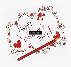Valentine's day, also called saint valentine's day or the feast of saint valentine, is an annual holiday celebrated on february 14. Happy Valentine S Day Happy San Valentin Days Hd Png Download Kindpng