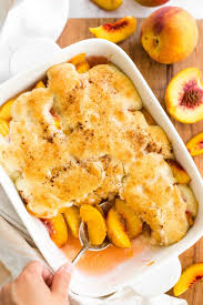 And the beauty of this cobbler recipe is that you can use frozen, canned, or fresh peaches, so you can enjoy peach cobbler all year long. Easy Peach Cobbler Gluten Free Vegan Dish By Dish