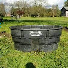 150 Gallon Rubbermaid Stock Tank Custom Ooak Drain Plug Water Heater Deicer Ebay