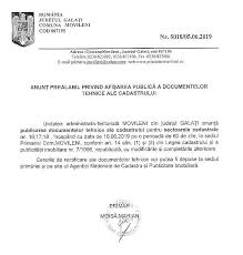 Transmite de notarul public la oficiul starii civile din cadrul primariei.âna, în cazul în care. Primaria Movileni