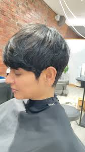 Guess I need to take longer videos 😂, Cutting hair was my first 💙,  #melbourne #haircut #pixiecut #shorthair #hairdresser #lefthanded  #lefthandedhairdresser