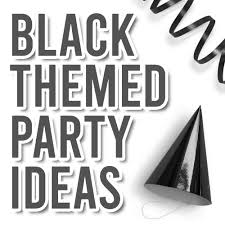 Black and whte strip wedding entrance. Best Black Party Themes Great Ideas For Your Next Party Parties Made Personal