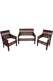 Ein orientalisches sofa aus massivholz verleiht ihrer wohnlandschaft ein exotisches flair. Oriental Indian Sofa Zanubia 3 Pieces Oriental Seats Oriental Armchairs