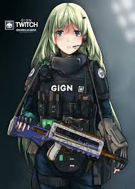 R6s Twitch Rainbow Six Siege Anime Girls Frontline Anime Military