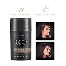 toppik hair building fibers medium brown 12g b000cbrmye