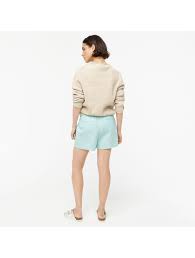 Buy J Crew Seaside Short In Linen Blend Online Topofstyle