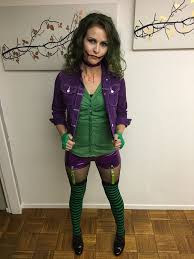 Female Joker Costume Diy Joker Femalejoker Diy Joker Costume Diy Joker Costume Female Superhero Costumes Diy