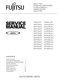 Free download of your fujitsu air conditioner user manuals. Fujitsu Abyf18lat Service Manual Pdf Download Manualslib