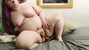 BBW Shemale Closeup Dildo Ride: Anal Anal Porn feat. PinkyLikes2Play