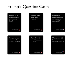 Each question has been hand picked to spark many meaningful conversations. Toys Hobbies The Voting Game Card Game The Party Game About Your Friends Triadecont Com Br