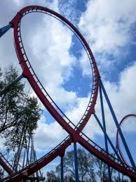 Dragon Khan At Portaventura Tarragona Spain Salou