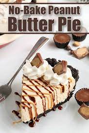 No Bake Peanut Butter Pie Recipe Peanut Butter Pie Butter Pie Peanut Butter Recipes