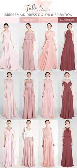 Blush Dusty Rose Sand Pink And Canyon Rose Mismatched Bridesmaid Dresse Dusty Rose Bridesmaid Dresses Short Bridesmaid Dresses Mismatched Bridesmaid Dresses