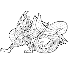 Sea dragon coloring pages free. Sea Dragon Coloring Page Coloringcrew Com