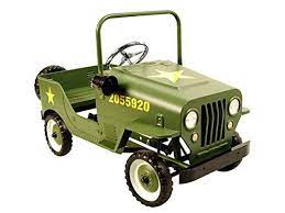 Retro Roller 9601 Tretauto Metal Jeep Army Amazon De Spielzeug Pedal Cars Vintage Pedal Cars Vintage Riding Toys