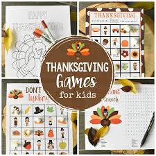 Entertain your smallest guests with these thanksgiving games for kids. Free Printable Thanksgiving Games For Kids Fun Squared