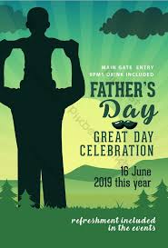 The exact date changes from year to year but it is always celebrated on the third sunday of june in most countries. Happy Father S Day Celebration Flyer Template Psd Free Download Pikbest
