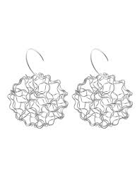 0,66 zoll oder 1,7 cm pro ohrring Adelia S 925 Sterling Silber Ohrringe Ohrhanger Mandala Silber Galeria Karstadt Kaufhof