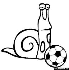Also, it will leave you with extra time on your hands to complete other household chores that you have pending. Snail Soccer Coloring Page Free Snail Soccer Online Coloring
