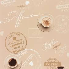 Vinyltapete Kuche Coffee Retro Beige 94308 2