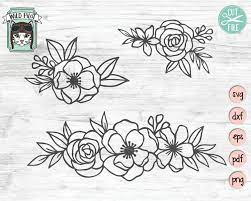 Free Free 99 Corner Flower Border Svg SVG PNG EPS DXF File