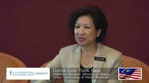 Small renewable energy programme (srep). Datuk Loo Took Gee Ministry Of Energy Green Technology Water Of Malaysia Aidf Water Security Videos Aid International Development Forum Aidf