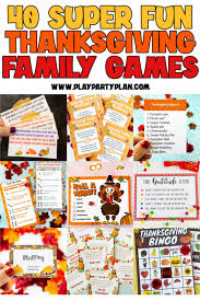 Thanksgiving celebration ideas for church. 40 Best Thanksgiving Games For The Whole Family