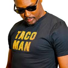 Taco Man doesn't just rap… He makes the merch too! 🌮👨🏿 Every shirt,  every drop — crafted by the one and only.  https://justiceonthebeat.com/store #TacoMan #JusticeOnTheBeat  #HandmadeMerch #SupportCreators #TacoVibes