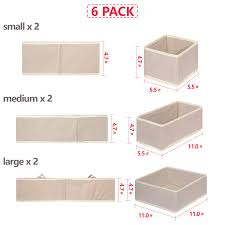 파우치jsdaily underwear travel bag underwear pouch banded pockets underwear travel bag 완성사이즈 가로. Underwear Bras Socks Lingerie Clothing Diommell 6 Pack Foldable Cloth Storage Box Closet Dresser Drawer Organizer Fabric Baskets Bins Containers Divider With Drawers For Clothes Clothing Closet Storage Drawer Organizers