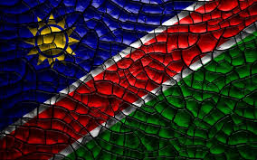 The namibian flag has two triangles separated by a diagonal band between them. Download Wallpapers Flag Of Namibia 4k Cracked Soil Africa Namibian Flag 3d Art Namibia African Countries National Symbols Namibia 3d Flag For Desktop Free Pictures For Desktop Free