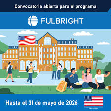 📢 ¡𝐂𝐨𝐧𝐯𝐨𝐜𝐚𝐭𝐨𝐫𝐢𝐚 𝐚𝐛𝐢𝐞𝐫𝐭𝐚! Ya puede aplicar al Programa  Fulbright y dar el próximo paso en su formación académica y profesional en  los Estados Unidos 🇺🇸, tiene hasta el 31 de mayo de