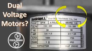In many wiring diagrams, the brake voltage is tapped directly from the motor's terminal block. Dual Voltage Motors How They Work And Wiring Them Without The Wire Labels 059 Youtube