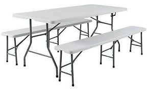 16 Best Folding Camping Tables The Tent Hub Table And Bench Set Camping Table Wooden Picnic Tables