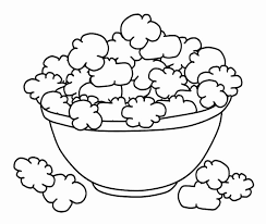 Desenhos De Tigela De Pipoca Para Colorir E Imprimir Colorironline Com