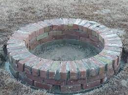 Added the fire pit vs fire table section. Build A Brick Fire Pit For Your Backyard The Owner Builder Network