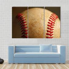 Vintage baseball wall art is important in your house and shows a lot about you, your own appearance must certainly be shown in the piece of furniture and wall art that you choose. Close Up Of Baseball Canvas Wall Art Tiaracle