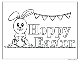 Usually easter falls in march or april but date gets changes every year. Free Happy Easter Coloring Page Hoppy Easter Coloring Sheet By Jqteachershop